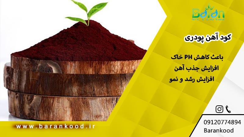 کود آهن پودری