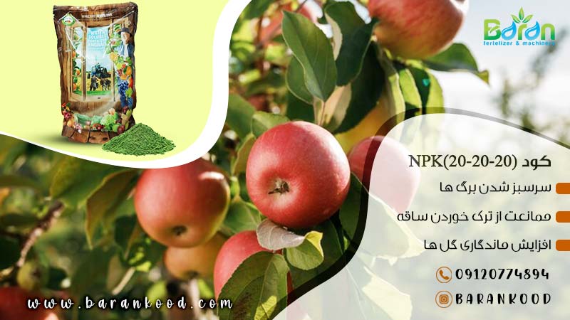 کود کامل NPK سه بیست 20-20-20 