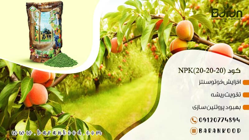 کود کامل NPK سه بیست 20-20-20 