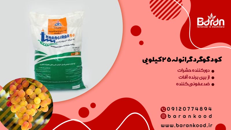 کود گوگرد گرانوله 