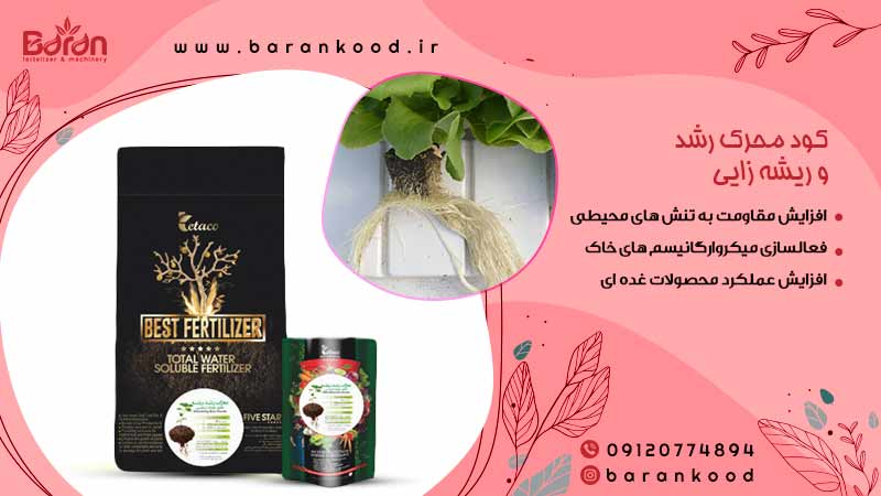 کود محرک رشد و ریشه زایی