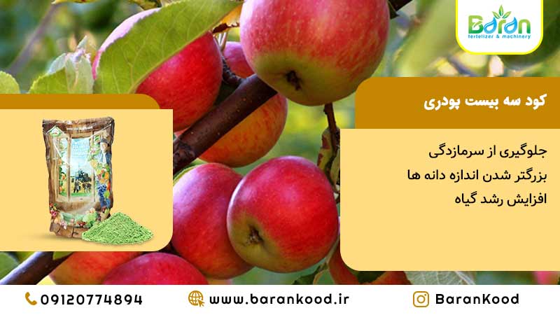 کود سه بیست پودری