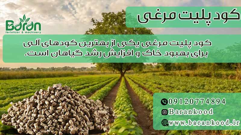 کود پلیت مرغی