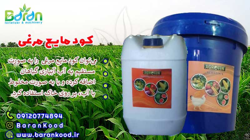 کود مایع مرغی 