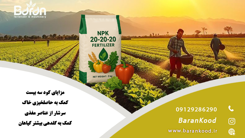کود 20 20 20 NPk